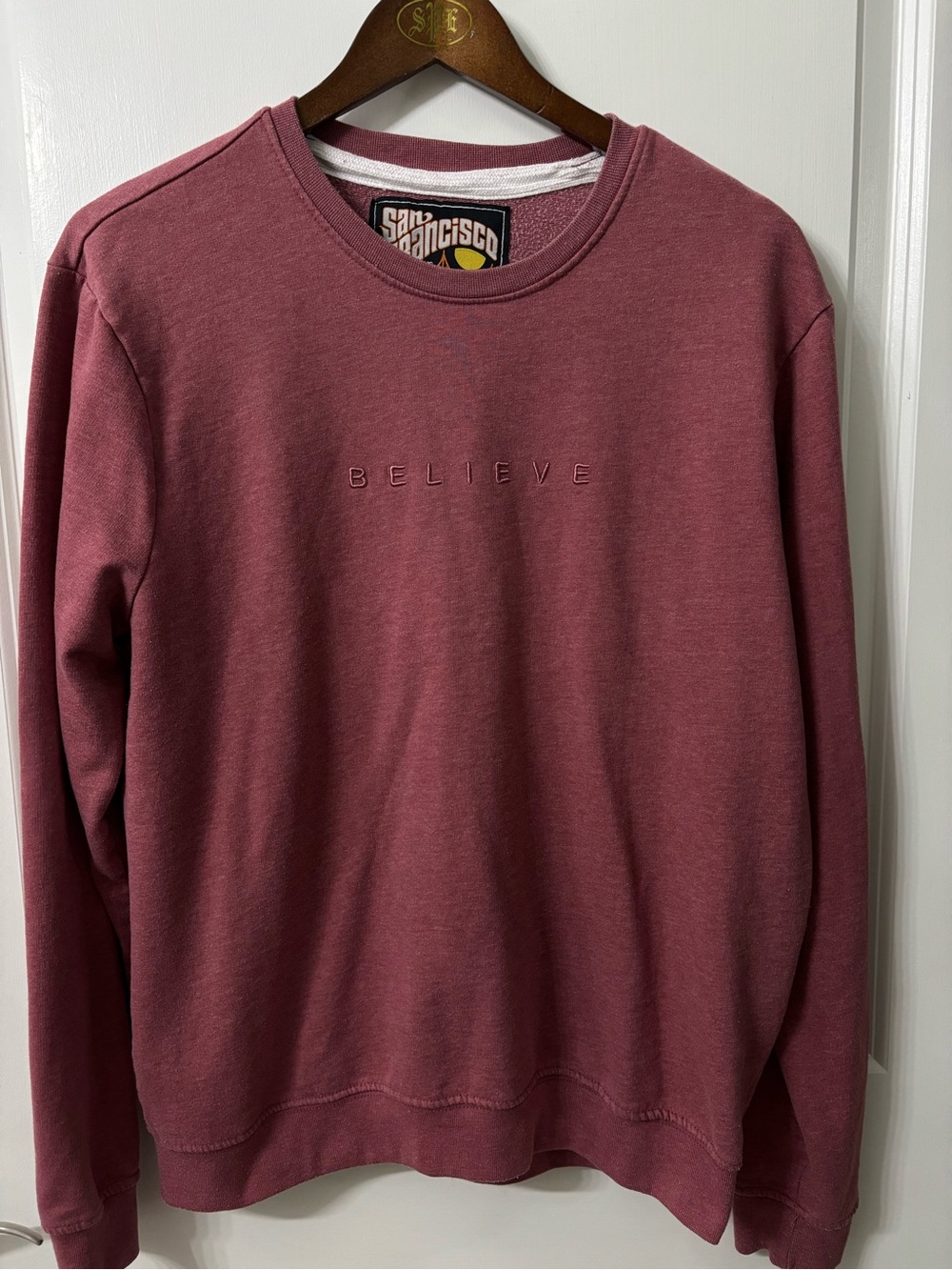 San Francisco Work Shirt Believe size Large
